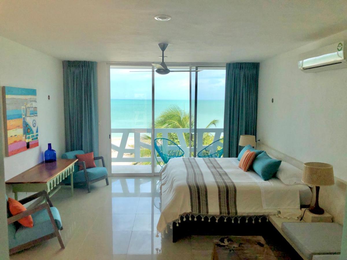 Playa 55 Beach Escape - Adults Only Guesthouse Celestun Exterior photo